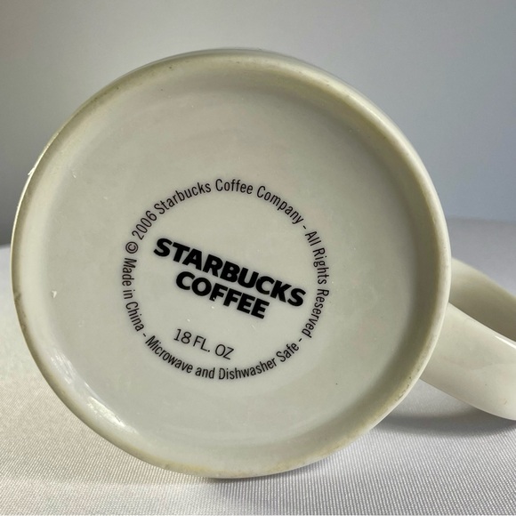 Starbucks NEW YORK -The Big Apple Empire State 2010 Mug - White and Blue - Picture 3 of 6